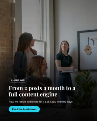 Case study hero: a cinematic banner social media template for agencies