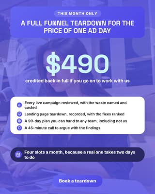 Paid audit offer: a offer promo social media template for agencies