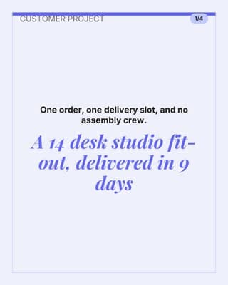 Customer project story: a case study social media template for ecommerce