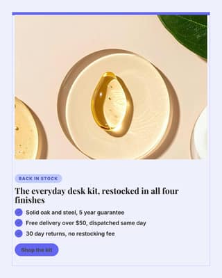 Hero product: a product hero social media template for ecommerce