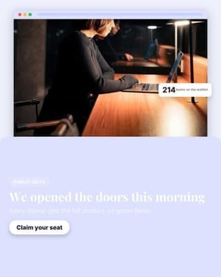 Public launch: a launch composite social media template for founders