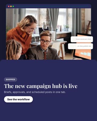 Client launch: a launch composite social media template for marketers