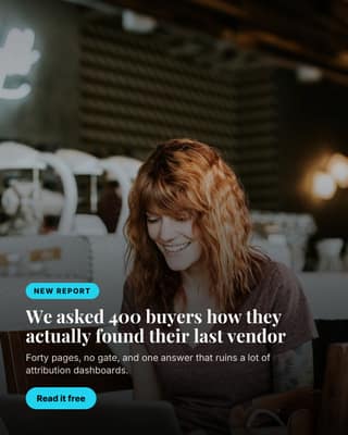 Report or resource drop: a photo spotlight social media template for marketers