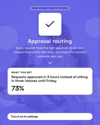Feature launch: a feature benefit social media template for saas