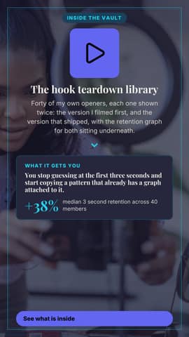 One part of your product: a 9:16 feature benefit template for TikTok