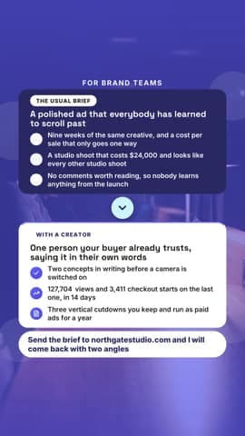 Why ads get skipped: a 9:16 problem solution template for TikTok