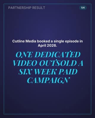 Partnership case study: a case study social media template for creators