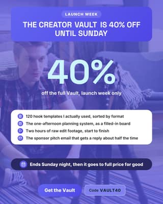Digital product launch: a offer promo social media template for creators