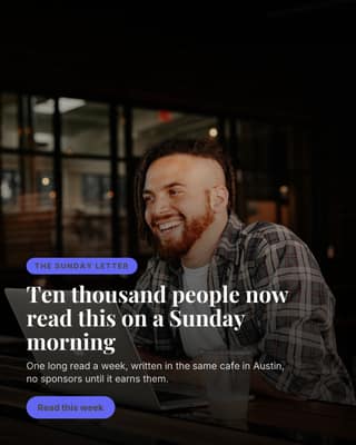 Newsletter milestone: a photo spotlight social media template for creators