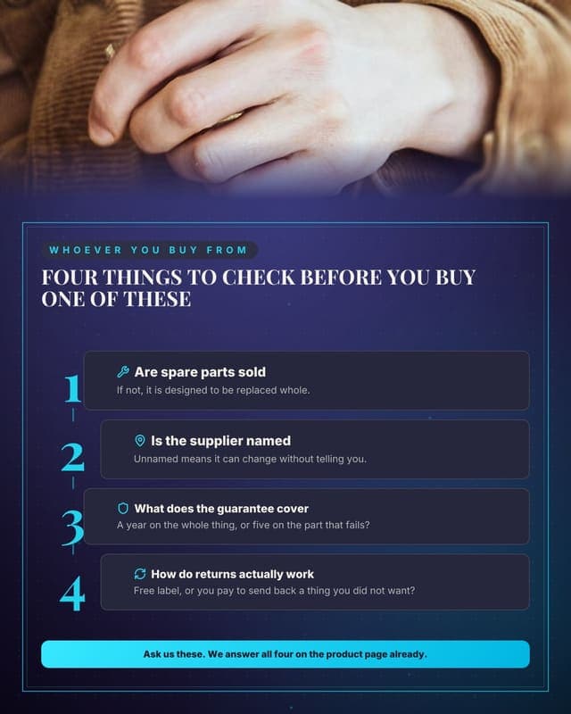 What to look for: a numbered stack social media template for ecommerce