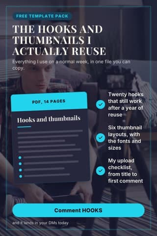 Free resource promo: a 2:3 lead magnet card template for Pinterest