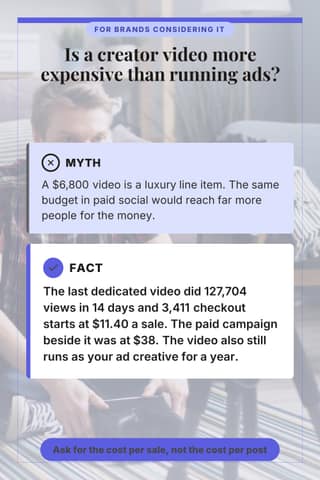 Too expensive myth: a 2:3 objection buster template for Pinterest