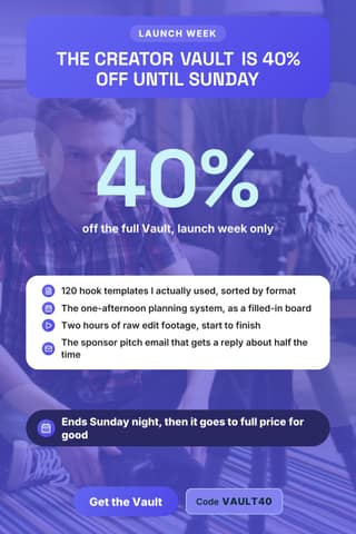 Digital product launch: a 2:3 offer promo template for Pinterest