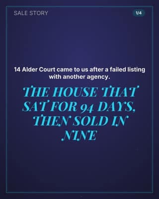 Relaunch case study: a case study social media template for real estate
