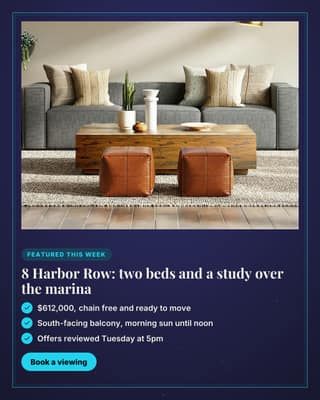 Featured listing: a product hero social media template for real estate
