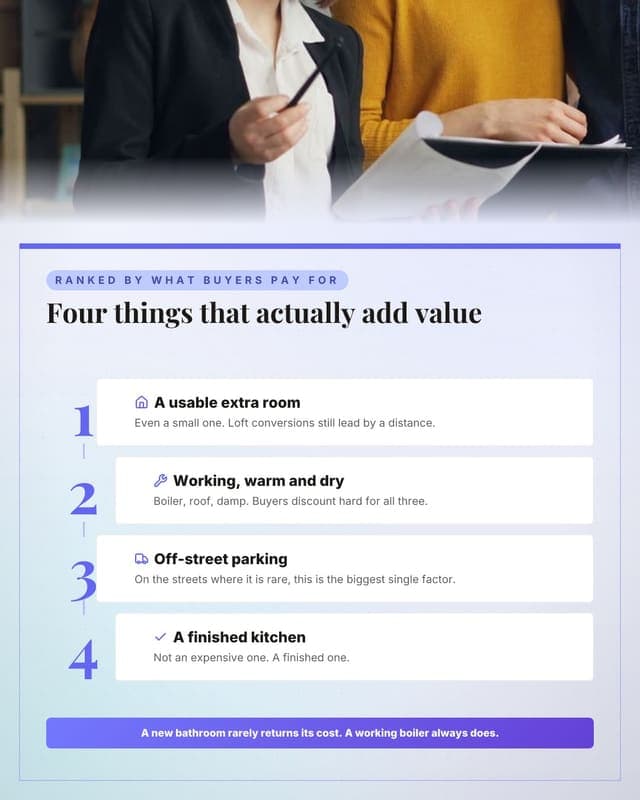 What adds value: a numbered stack social media template for real estate