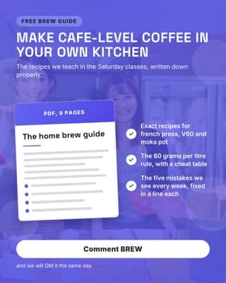 Free brew guide: a lead magnet card social media template for small business