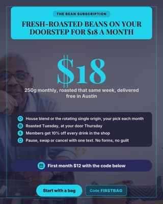 Subscription promo: a offer promo social media template for small business