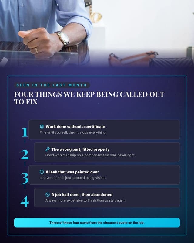 What we see go wrong: a numbered stack social media template for small business