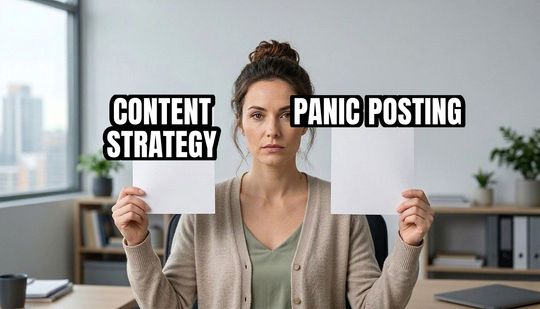 They’re the Same Picture meme: Content strategy / Panic posting