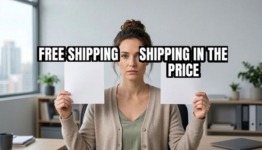 They’re the Same Picture meme: Free shipping / Shipping in the price